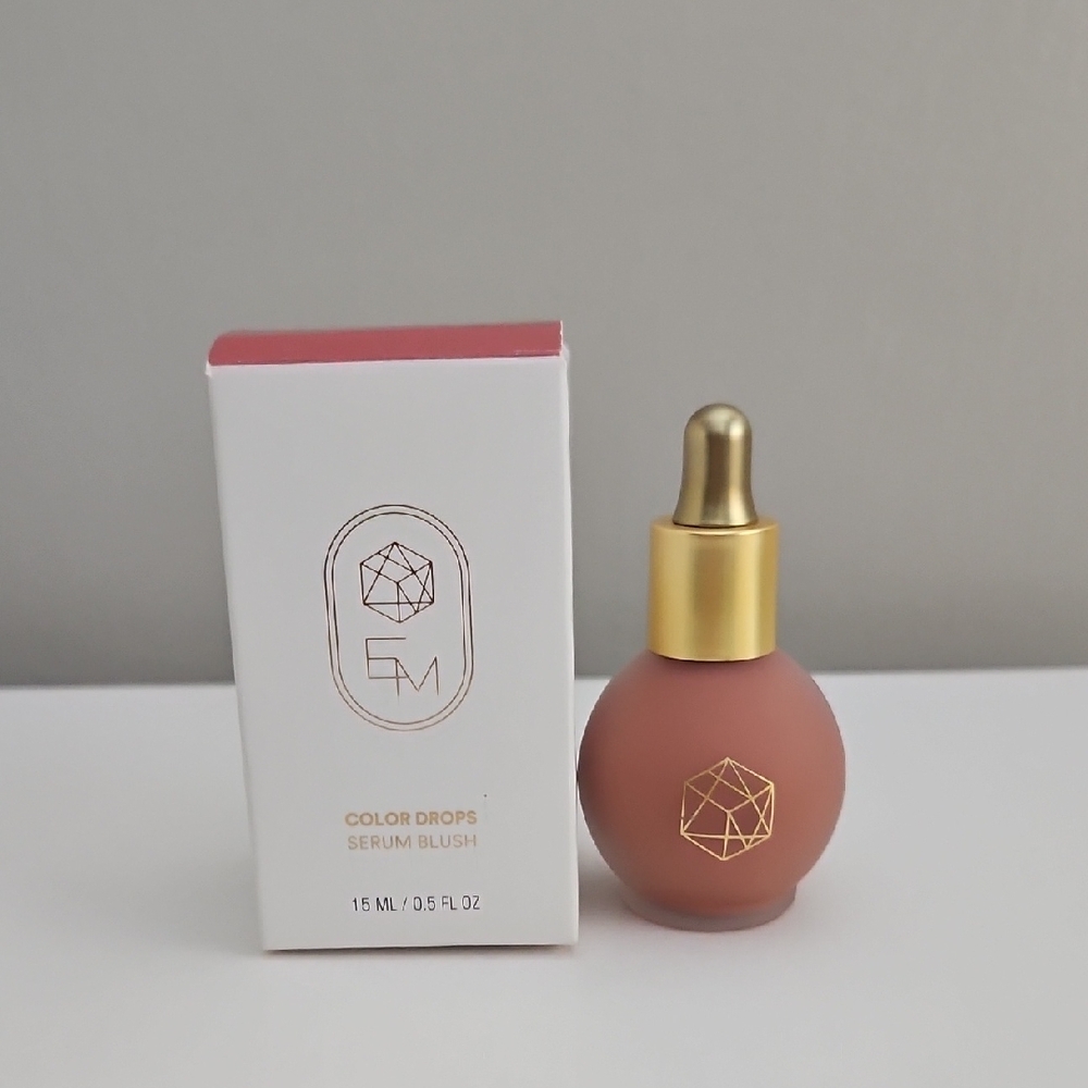 EM Cosmetics Color Drops Serum Blush In Venetian Rose 15ml